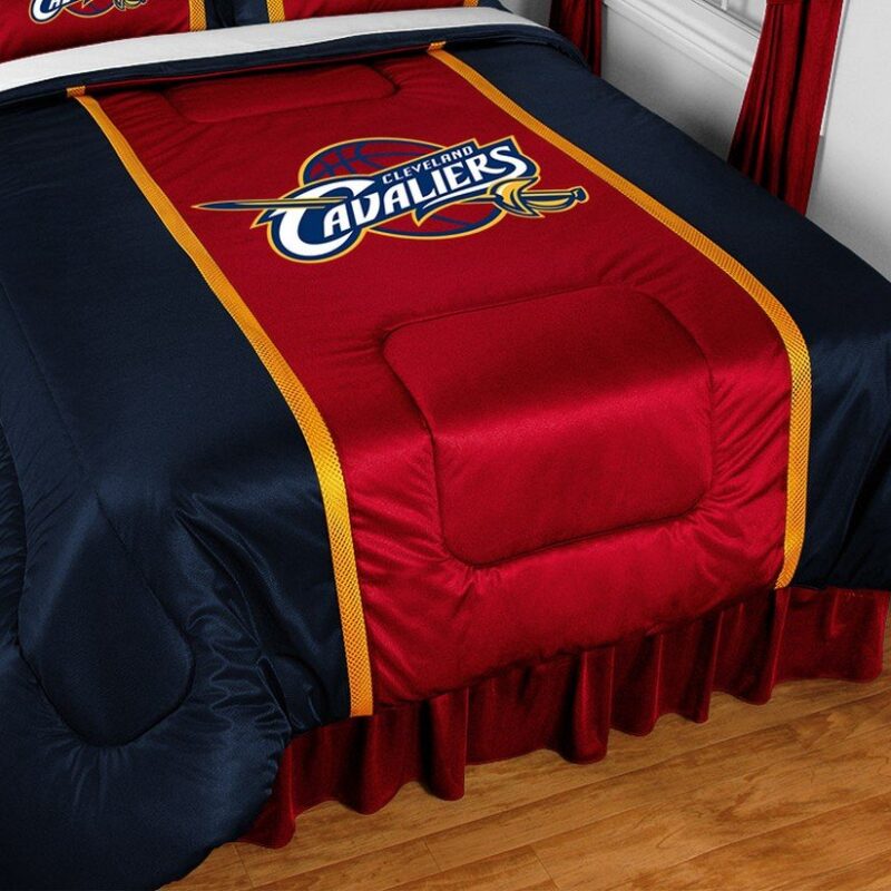 NBA Cleveland Cavaliers Bed Comforter Basketball Team Logo Bedding
